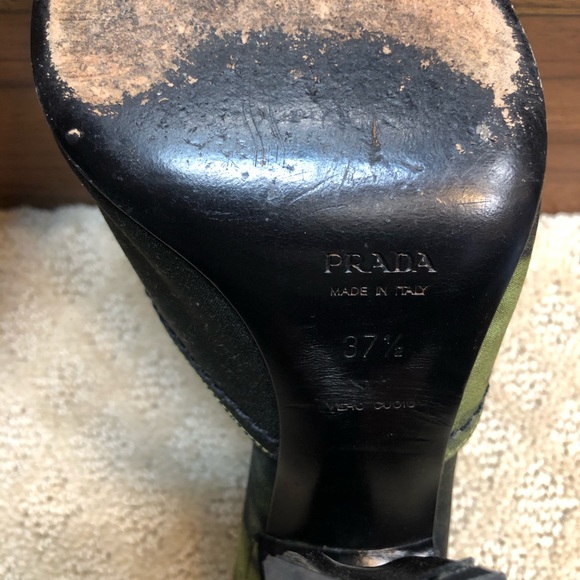 Prada Neoprene Tie Dye Heels - Picture 10 of 11